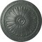 Ekena Millwork Alexa Ceiling Medallion (Fits Canopies up to 3"), 15"OD x 1 3/4"P, Athenian Green Crackle CM14AXAGC - alternate 1